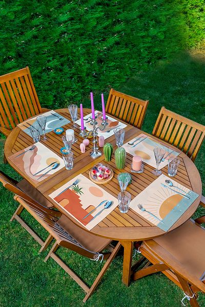 Realhomes Σετ 6 τεμαχίων Sunrise Special Designed American Service Set