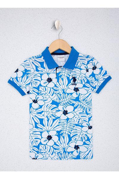 U.S. Polo Assn. Tricou băiat Cobalt 5002552234