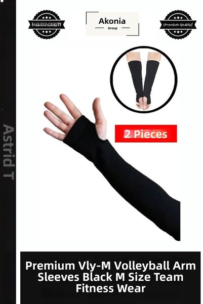 Generic Brand Premium Vly-M Volleyball Gloves, Black, Size M, Team Fitness Ap...
