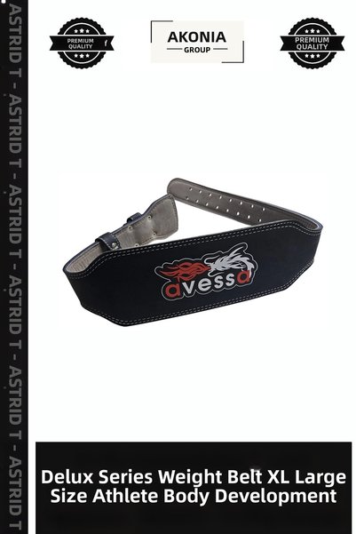 Generic Brand Deluxe Series Weight Belt XL—Large Size for Athletes and Bodybu...