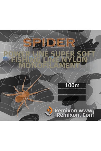 Remixon Spider Series 100m Bag of Monofilament Fishing Line