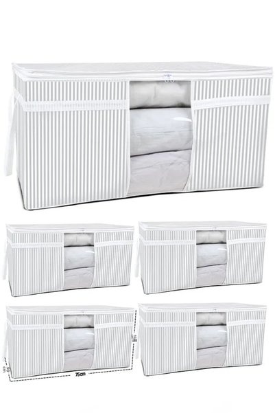 Tasarım (5 Pcs) Window Pillow Quilt Cover Large Size 75X40X40 cm