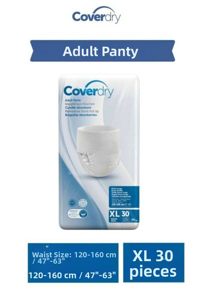 Coverdry Adult Incontinence Pants, XL, 30 Count, 3 Packs