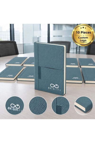 Bk Gift 10 Pieces of 2422 15 X 21 Thermal Leather Pocketed Lined Corporate No...