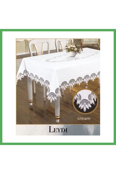 Nur store Çanta Gardenya Linen "Lady" Model, Cream, 160x220 cm, Elegant Brida...