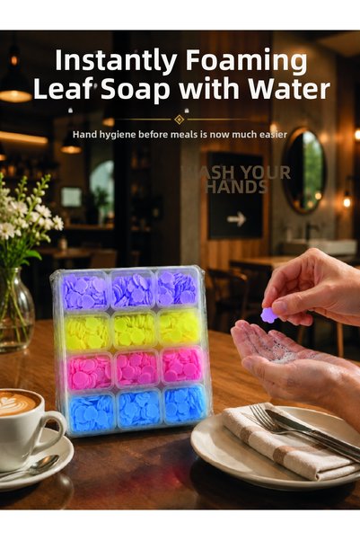 TheGencoo 24 Portable Leaf Soap Boxes
