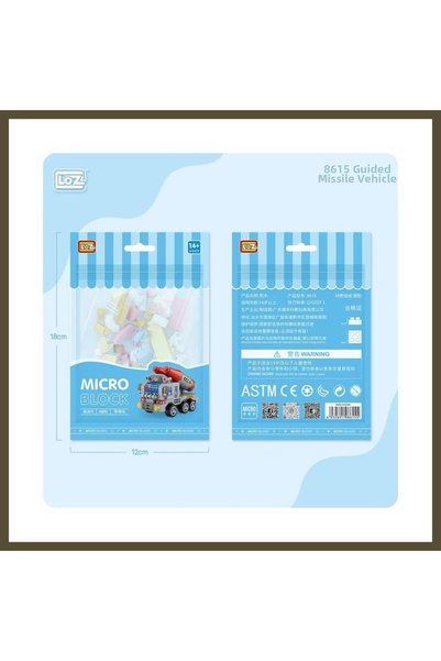 northcity n LZ8615 Car Building Block Set, Mini Bag, 150 Pieces - Wagon Life BX