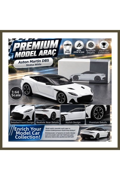 mini gt 1/64 أستون مارتن دي بي إس سترايتس أبيض BX