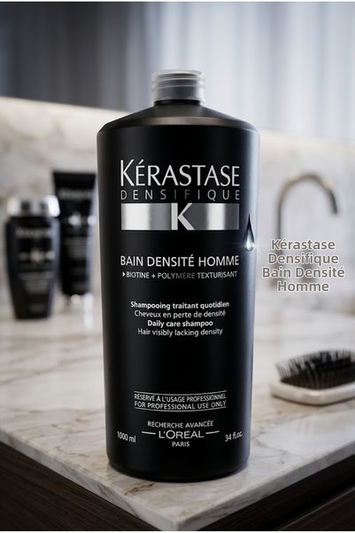 Kerastase Densifique Homme Strengthening and Volumizing Shampoo for Men 1000 ...