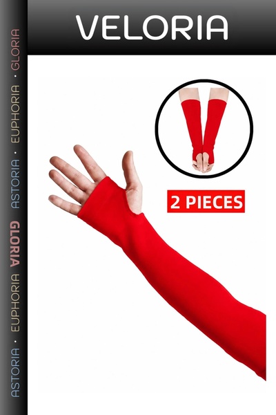 Generic Brand Delux Series Group Mac Active Vly-XL Volleyball Gloves, Red, Si...