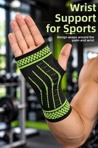 ucuzteknom Thumb Opening Sports Wristband with Palm Support
