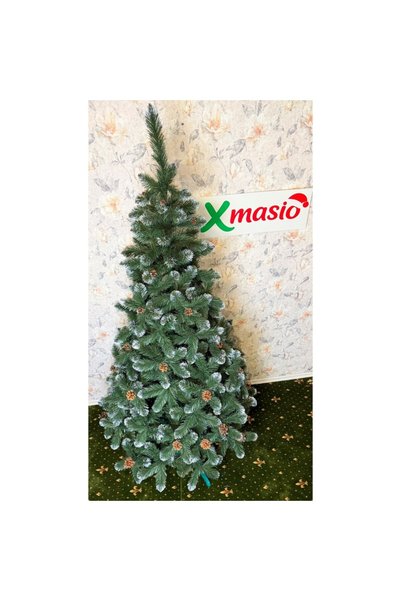 Xmasio Brad Artificial Carpatin cu conuri 2 m
