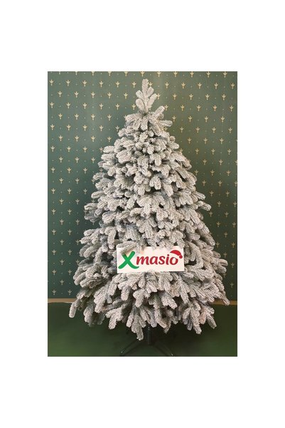 Xmasio Brad Artificial nins Coroană de Iarnă Full 3D 300 cm