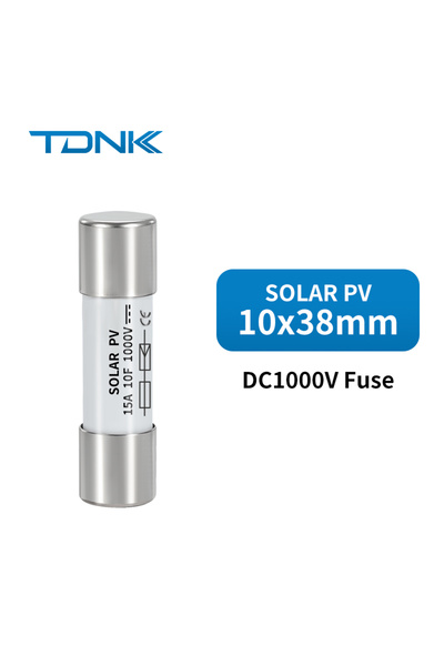 Choice 20A TDNK-fuse10X38 TDNK 1P 2P 1000V Solar DC Fuse Holder Photovoltaic ...