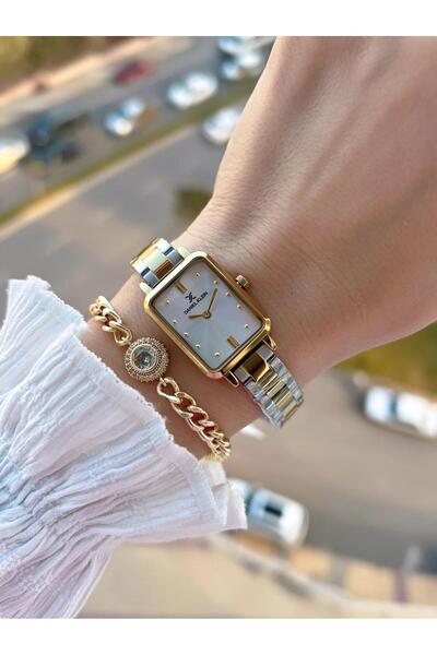 Daniel Klein Steel Cord 30 Mt Water Resistant Women's Wristwatch+Bracelet Byn...