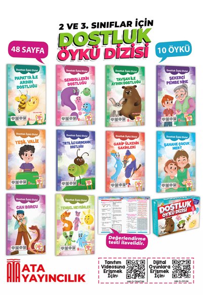 Ata Yayıncılık Dostluk Dizisi (1, 2 ve 3. Sınıflar)