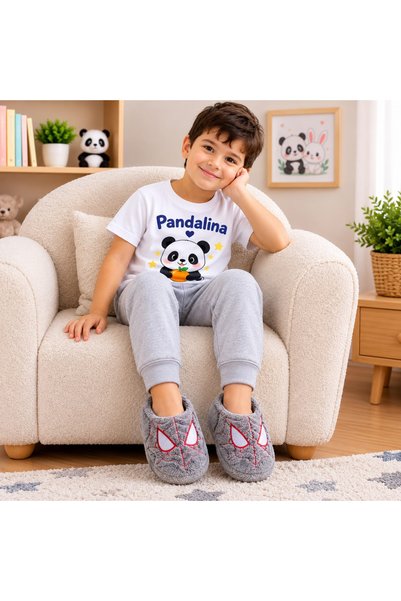 Pandalina Spiderman Spiderman Boys' Panduf αντιολισθητική σόλα νηπιαγωγείου ν...