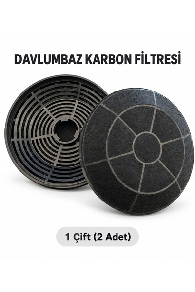 Arçelik ADE606-2B 7704331103 Davlumbaz Aspiratör Karbon Filtre Bacasız Kullan...