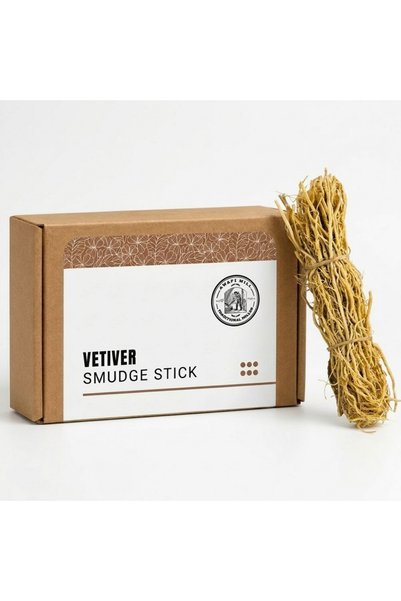 AWAFI MILL Vetiver Smudge Sticks Pack of 3 Sticks