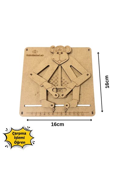 RML Robomakerlab - Multipliying Monkey Educational DIY Movable Disassembled W...
