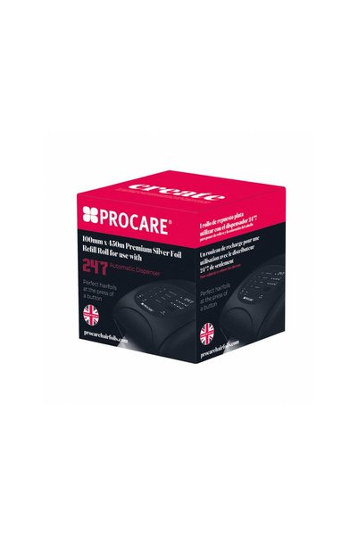 ProCare Folii aluminiu rolă pentru vopsirea părului, flexibile și rezistente,...