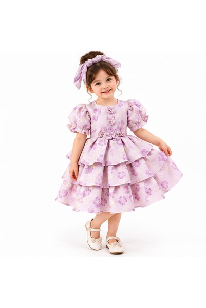 LAMİS FASHİON Strawberry Blossom Dress – A Touch of Elegance and Fun