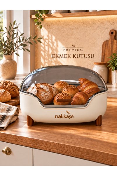 nakkaşe bread premium ekmek kutusu & çok amaçlı saklama kutusu.