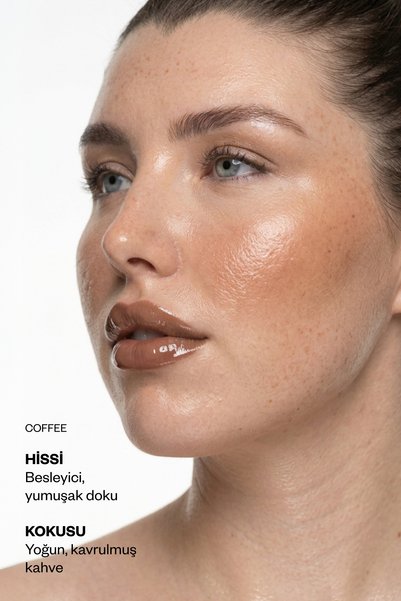 Kremi Dudak Bakım Parlatıcı Lip Balm Coffee, Kahve, Nemlendirici, Peptit, Seramid, E Vitamini 13ml