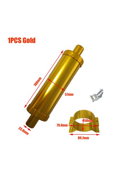 Choice7 XYQZJ-Gold 24mm Muffler Upgraded Air Diesel Parking Heater Exhaust Pi...