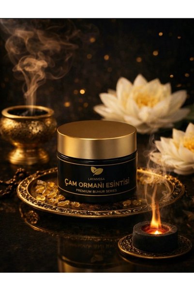 Layansaa çam ormanı esintisi aromalı buhur serisi tütsü