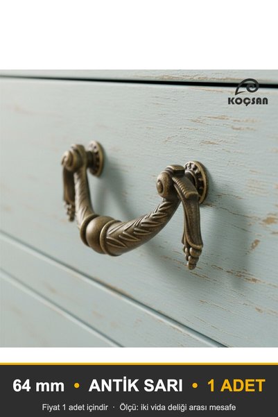 KOÇSAN Grape Pull Handle Luxury Country Kitchen Furniture Cabinet Drawer Hand...