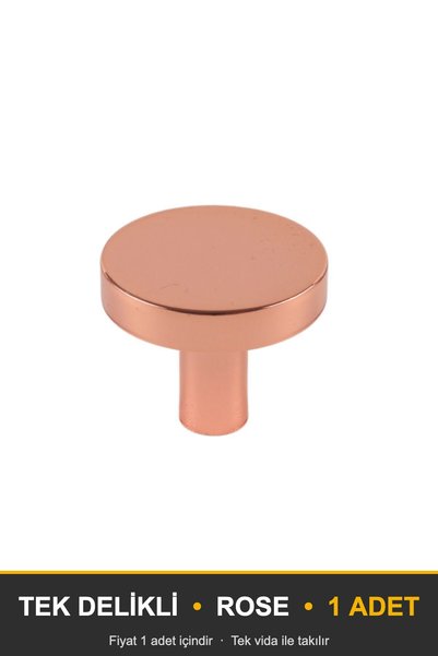KOÇSAN Efsun Rose Button Handle Luxury Country Kitchen Furniture Cabinet Draw...