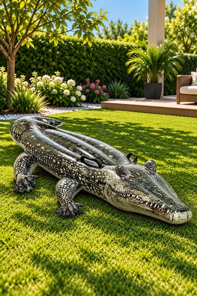 Intex Kids Inflatable Crocodile - Sea and Pool Crocodile Crocodile - 170x86 cm