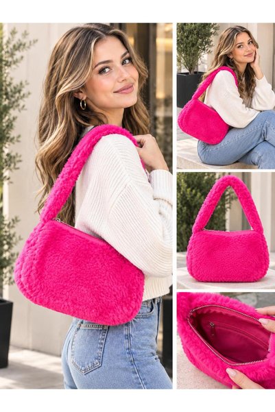 Sofia Women's Daily Plush Strap Bag