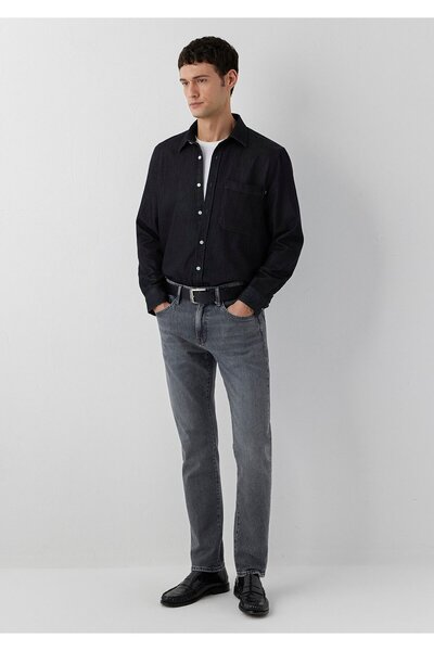 Mavi M00351A4005 Marcus Dolphin Grey Classic Comfort Jean Pants Men's Jeans P...