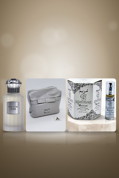 MARYAM Couture Noir 100 مل، طقم عطور من 5 قطع وعطر عطار 6 مل × 6 – مجموعة من ...