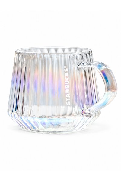 Starbucks Glass Mug Mug Reflects Color in Light - 325ml