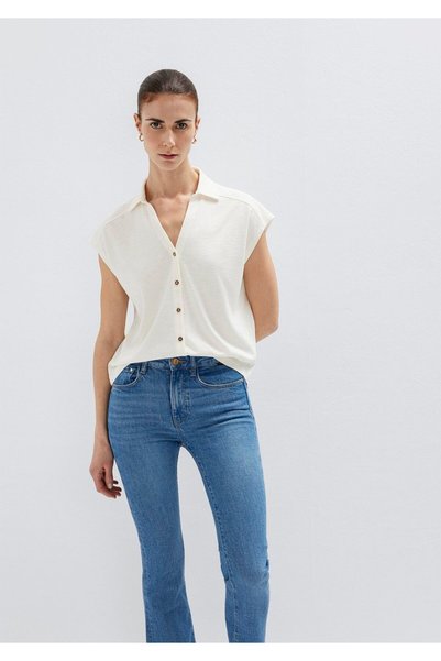 Mavi Tricou polo Ecru, croială normală 1614312-80194