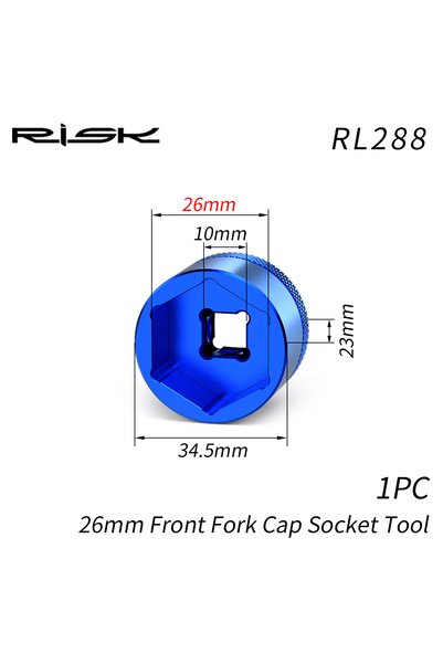 Choice5 RL288 Bicycle Front Fork Cap Socket Tool MTB Bike Front Fork Shoulder...
