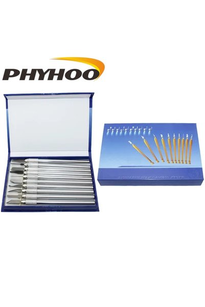 Choice 10PCS Multi-Functional Wax Carving Kit With Various Blades For Jewelry...