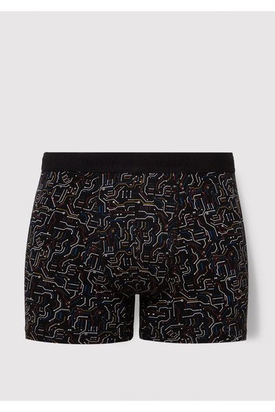 Mavi Boxer Shorts - Black - Graphic