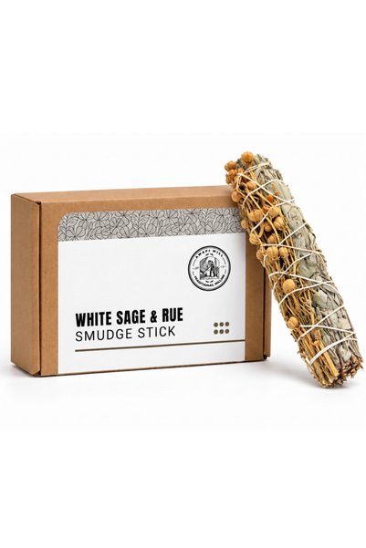AWAFI MILL Sage With Wild Rue Smudge Stick - Pack of 3 stick