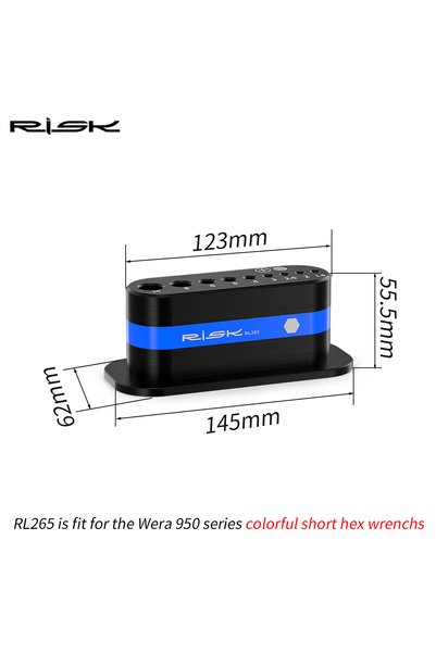 Choice RL265 L-shaped Hex Torx Wrench Desktop Storage Rack 3D Printed Box Wit...