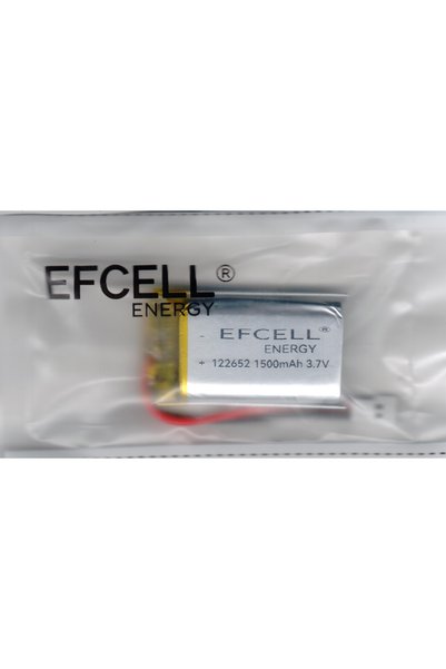Efcell Amatör mini DRONE Batarya soketli Polimer PİL 3.7V 1500mAh 09x26x45 İk...