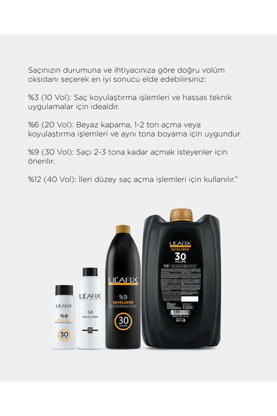 Lilafix Professional Oksidan Krem 20V 1000 ml
