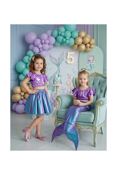Tusi kids Deniz Kızı Kostümü