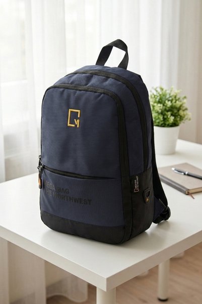 byhakan Mega-1028 Wasserdichter Rucksack Marineblau