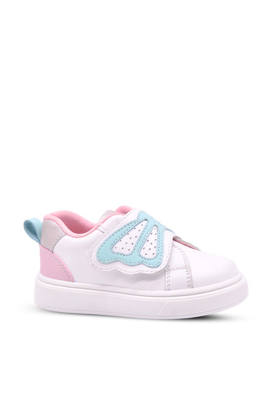 kids A more Maria Baby Girl Butterfly Figure Detailed Single Velcro Genuine L...