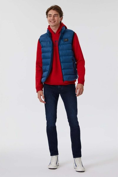 Lee Cooper Bristol men's vest, navy blue.