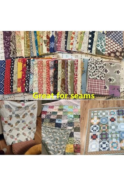 Choice 10CM 50PC 50 Pieces Vintage Dark 3.91' Patchwork Ideal for DIY Sewing,...